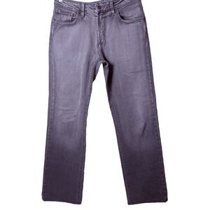 Paige Jeans Mens 30 Grey Doheny Straight Leg Denim Mid Rise Pockets Preppy US